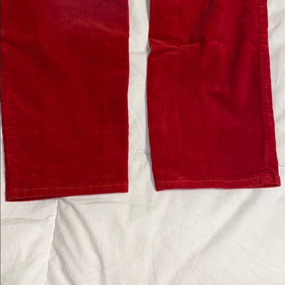 Red corduroy jeans - Picture 4 of 4